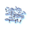 Kedjetillbehör lås, 10 x 3.2 mm, Silver Plated, 50 st