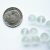 Runda frostade, 10 mm, Vit, 10 st - Bild 3