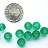 Runda frostade, 10 mm, Ljusgrön, 10 st - Bild 3