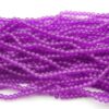 Runda frostade, 6 mm, Lila, 100 st