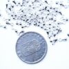 Avslutsdel, 7 x 2.5 mm, Silver plated, 25 st - Bild 2