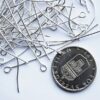 Öglepinne, 45 mm, Silver Plated, ca 50 st - Bild 2
