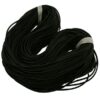 Smyckesslang, 2 mm, Svart, 1 m