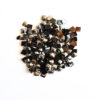 Resin Cabochons, 6 x 6 mm, Silver, 10 g