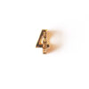 Berlock 4 ever, 12 x 8 mm, Guld plated, 1 st