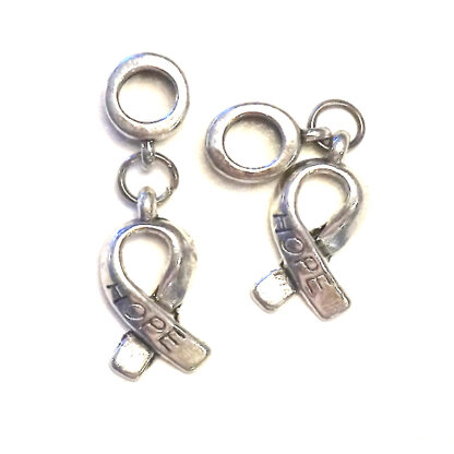 Berlock "Hope", 30 mm, Antik silver, 1 st