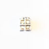 Berlock paket, 9.5 x 7.5 mm, Antik silver, 1 st