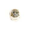 Berlock stor döskalle, 14 x 12 mm, Antik silver, 1 st