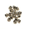 Avslutsdel, 13 x 10 mm, Antik silver, 10 st