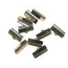 Avslutsdel, 16 x 8 x 5 mm, Svart plated, 10 st