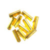 Avslutsdel, 20 x 8 x 5 mm, Guld plated, 10 st