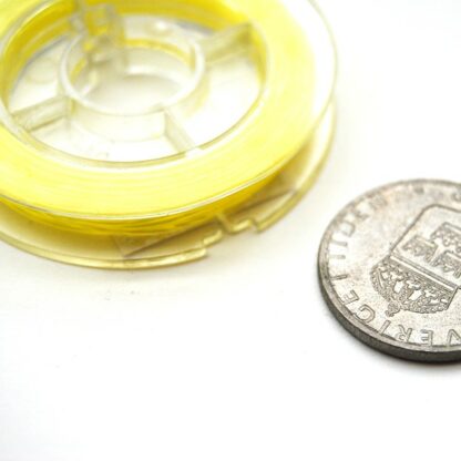 Elastisk tråd rund, 0.6 mm, Gul, 10 m - Bild 3