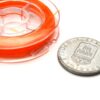 Elastisk tråd rund, 0.6 mm, Orange, 10 m - Bild 2