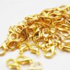 Smyckeslås, 12 mm, Guld plated, 25 st - Bild 2