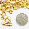 Smyckeslås, 12 mm, Guld plated, 25 st - Bild 3