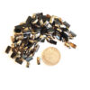 Resin Cabochons, 10 x 5 mm, Silver, 10 g - Bild 2