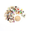 Resin Cabochons, 6 x 6 mm, Blandade, 10 g - Bild 2