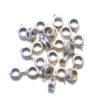 Berlock med hänge, 12 x 8 mm, Antik silver, 1 st - Bild 2
