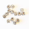 Berlock paket, 9.5 x 7.5 mm, Antik silver, 1 st - Bild 2