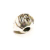 Berlock stor döskalle, 14 x 12 mm, Antik silver, 1 st - Bild 2