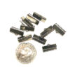 Avslutsdel, 16 x 8 x 5 mm, Svart plated, 10 st - Bild 2