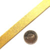 Läderimitation, 15 x 1.5 mm, Guld, 25 cm - Bild 2