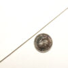 Läderimitation, 15 x 1.5 mm, Vit, 25 cm - Bild 2