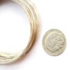 Stål wire armband, 50-60 mm 0.5 mm, Antik silver, 50 varv - Bild 3