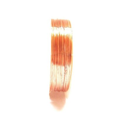Koppartråd, 0.6 mm, Kopparfärg, 6 m