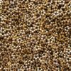 Mellandel mellan blomma, 5 mm, Antik guld, 25 st - Bild 3
