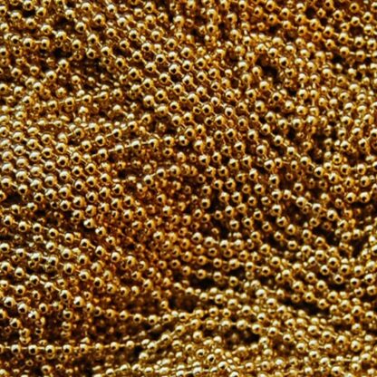 Kulkedja, 2 mm, Guld Plated, 1 m