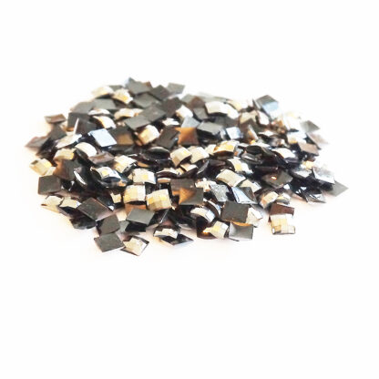 Resin Cabochons, 5 x 5 mm, Silver, 10 g - Bild 3