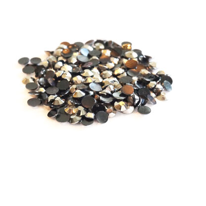 Resin Cabochons, 6 x 2 mm, Silver, 10 g - Bild 3
