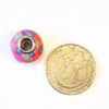Fimoberlock, 15 mm, Mönstrad, 1 st - Bild 3
