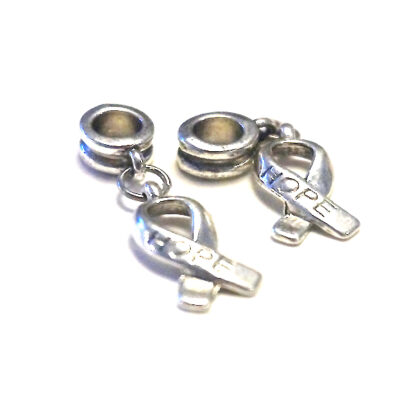 Berlock "Hope", 30 mm, Antik silver, 1 st - Bild 3