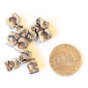 Berlock dollartecken, 12 x 7 mm, Antik silver, 1 st - Bild 3
