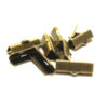 Avslutsdel, 20 x 8 x 5 mm, Antik bronze, 10 st - Bild 3