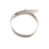 Läderimitation, 15 x 1.5 mm, Silver, 25 cm - Bild 3