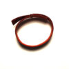 Läderimitation, 15 x 1.5 mm, Vinröd, 25 cm - Bild 3