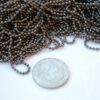 Kulkedja, 2 mm, Svart Plated, 1 m - Bild 3