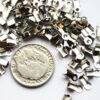 Avslutsklämmor, 9 x 3.5 mm, Antik silver, 50 st - Bild 2