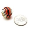 Fimo mönstrad, 20 mm, Blandad, 1 st - Bild 2
