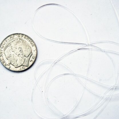 Elastisk tråd rund, 1 mm, Transparell, 10 m - Bild 2