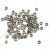 Mellandel mini blomma, 5.1 mm, Antik silver, 25 st