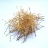 Hattpinne, 50 mm, Guld plated, 50 st