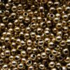 Mellandelar rund, 6 x 4.5 mm, Antik guld, 25 st - Bild 3