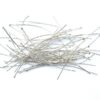 Hattpinne, 60 mm, Silver plated, ca 50 st - Bild 2
