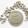 Mellandelar kub, 3 mm, Antik silver, 50 st - Bild 3