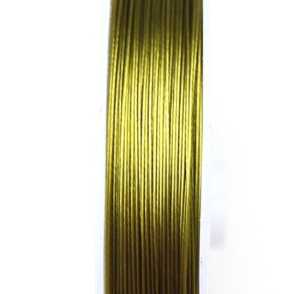 Wiretråd, 0.38 mm, Limegrön, 50 m - Bild 3