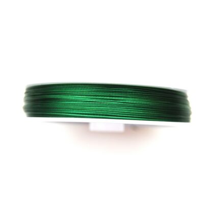 Wiretråd, 0.38 mm, Grön, 50 m